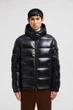 Пуховик мужской Moncler Maya NFC чип куртка пухова черная M 4461 - изображение 1