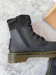 Дитячі чоботи Dr. Martens з хутром WarmWair, чорні, розмір US12 EU29, устілка 19 см - зображення 7