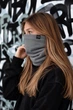 Дитячий Флісовий Баф Для Дівчинки Without Frost Gray - изображение 2
