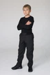 Брюки черные флисовые для мальчика WarmS Fashion СмаилТайм SmileTime, рост 140 (ZJ31-01-1) - изображение 1