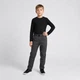 Брюки флисовые графит для мальчика WarmS Fashion СмаилТайм SmileTime, рост 140 (ZJ31-01-25) - изображение 1