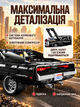 Конструктор машина детский форсаж машинки техник для мальчика Technic Dodge Charger Доминика Торетто коллекционная модель авто подарок для взрослых и детей большой игровой развивающий набор на день рождения 1077 деталей OnePro черный 74022 - изображение 3