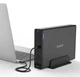 Зовнішня кишеня Orico 7688C3 для 3.5" HDD USB 3.1 з підставкою - зображення 8