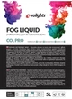 Рідина для диму Evolights FOG LIQUID CO2 PRO - зображення 2
