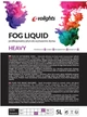 Рідина для диму Evolights FOG LIQUID HEAVY - зображення 2