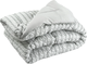 Зимнее евро одеяло Руно Grey Braid 200×220 см, антиаллергенное силиконизированное волокно 300 г/м² (Р322.52_Grey Braid) - изображение 1