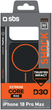 Панель SBS Core Case D3O MagSafe для Apple iPhone 18 Pro Black-Orange (8018417549816) - изображение 2