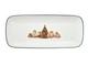 Блюдо фарфоровое новогоднее Lefard Santa's Gift 36 см 1989-005 - изображение 1