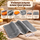 Універсальна електрогрілка Heating Pad Type-C 10 Вт 55°C графенова 28,5×44,5 см USB Грілка для спини плечей живота ніг м’яка плюшева - зображення 2