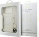 Etui na smartfon Guess IML Flowers Allover Electroplated with Pearl Strap MagSafe do Apple iPhone 18 Pro Max / Apple iPhone 17 Pro Max Białe (3666339673468) - obraz 7
