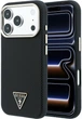 Etui na smartfon Guess Kevlar Triangle Logo MagSafe do Apple iPhone 18 Pro / Apple iPhone 17 Pro Czarne (3666339653460) - obraz 1