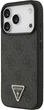 Чохол для смартфона Guess Leather 4G Triangle Strass MagSafe для Apple iPhone 18 Pro / Apple iPhone 17 Pro Black (3666339652364) - зображення 2