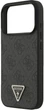 Чохол для смартфона Guess Leather 4G Triangle Strass MagSafe для Apple iPhone 18 Pro / Apple iPhone 17 Pro Black (3666339652364) - зображення 5