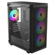 Корпус ID-Cooling Ware 300, Чорний - 773874 - зображення 2