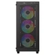 Корпус ID-Cooling Ware 300, Чорний - 773874 - зображення 3
