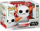 Фігурка Funko POP! Star Wars: Holiday — Grogu [Snowman] (Ґроґу / Малюк Сніговик) #748 - зображення 1