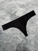 Безшовні трусики стрінги THIRDLOVE Comfort Stretch Thong -Розмір 3X Стегна 138-143 см - Чорний - изображение 1