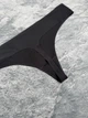 Безшовні трусики стрінги THIRDLOVE Comfort Stretch Thong -Розмір 3X Стегна 138-143 см - Чорний - изображение 7