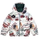 Куртка GUESS, арт. N6YL03W2661 PMNO, all-over logo and teddy bear, 5 років, 108 см - изображение 3