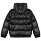 Куртка GUESS, арт. L6YL01W2655 JBLK, black logo puffer jacket, розмір 12, 140-146 см - зображення 3
