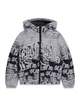 Куртка GUESS, арт. L6YL09W2670 PMNC, all-over logo graffiti print, розмір 18, 160-166 см - изображение 1