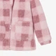 Плюшева куртка GUESS, арт. K6YL06W2624 L60U, клітинка, 4 роки, 102 см - изображение 4