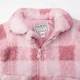 Плюшева куртка GUESS, арт. K6YL06W2624 L60U, клітинка, 4 роки, 102 см - изображение 5