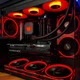 Игровой ПК Lian Li O11 Dynamic Mini V2 Flow Black Tower / Intel Core Ultra 7 265F (20 ядер по 1.8 - 5.3 GHz) / 32 GB DDR5 / 1000 GB SSD M.2 / nVidia GeForce RTX 5070 Ti, 16 GB GDDR7, 256-bit / 850W - изображение 6