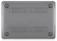 Кейс HardShell Crystal для MacBook Air 13.6 (M2–M3) Grey - изображение 1