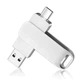 Флешнакопичувач BauTech 64 ГБ USB 2.0 + Type-C OTG (1016-720-00) - зображення 8