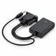 Перехідник VGA to HDMI дод. живлення та аудіо 3.5мм 77211 - изображение 2