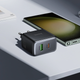 Мережевий зарядний пристрій HOCO C158A Upgrade PD45W(1C1A) charger(EU) Black - изображение 7