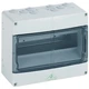 Щит модульный AK 12 12 модуля с PE/N клеммой и аксессуарами IP 65 250х200х122 мм (sp73541201) - изображение 1