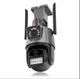 Беспроводная WiFi IP-камера уличная поворотная PTZ P11 ICSEE 3MP+3MP, двойной объектив, ночное видение - изображение 13