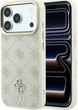 Чохол для смартфона Guess Peony 4G Small Logo MagSafe для Apple iPhone 18 Pro Max / Apple iPhone 17 Pro Max Beige (3666339654238) - зображення 1