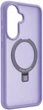 Etui na smartfon Samsung Galaxy A57 Evelatus Shield Case With MagSafe & Stand Matte Ring Lavender Purple (EVESAMA57SCMSMRLP) - obraz 1