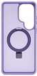 Etui na smartfon Samsung Galaxy S26 Ultra Evelatus Shield Case With MagSafe & Stand Matte Ring Lavender Purple (EVESAMS26USCMSMRLP) - obraz 4