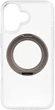 Etui na smartfon Apple iPhone 17 Evelatus Hybird Case With Magsafe PC+TPU 360 Metal Stand Transparent (EVEAPP17HCM360MST) - obraz 3
