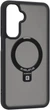 Etui na smartfon Samsung Galaxy A17 4G / A17 5G Evelatus Shield Case With MagSafe & Stand Matte Ring Black (EVESAMA17SCMSMRB) - obraz 1