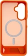 Etui na smartfon Samsung Galaxy A17 4G / A17 5G Evelatus Rubber Coated MagSafe With Stand Case Orange (EVESAMA17RCMWSO) - obraz 4