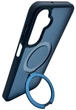 Чохол для смартфона Samsung Galaxy A17 4G / A17 5G Evelatus Shield Case With MagSafe & Stand Matte Ring Navy Blue (EVESAMA17SCMSMRNB) - зображення 2