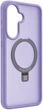 Etui na smartfon Samsung Galaxy A37 / A36 Evelatus Shield Case With MagSafe & Stand Matte Ring Lavender Purple (EVESAMA37SCMSMRLP) - obraz 1