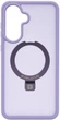 Etui na smartfon Samsung Galaxy A37 / A36 Evelatus Shield Case With MagSafe & Stand Matte Ring Lavender Purple (EVESAMA37SCMSMRLP) - obraz 3