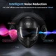 Мотогарнитура для шлема Fodsports Bluetooth-гарнитура FX-S V5.4, двухсторонняя система связи - изображение 4