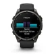 Смарт-годинник Garmin Fenix 9 Carbon Gray DLC (47 мм) з чорним силіконовим ремінцем (010-04762-11) - изображение 6