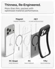 Чехол Spigen Ultra Hybrid MagFit для iPhone 17 Pro/18 Pro Frost Black (ACS12160) - изображение 12