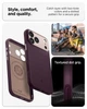 Чехол Spigen Nano Pop MagFit для iPhone 17 Pro Max/18 Pro Max Burgundy Bean (ACS12141) - изображение 13