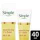 УФ-флюид Simple с высокой защитой SPF 50 Матирующий 40 мл (8720181706240) - изображение 5