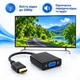 Адаптер однонаправленный вход HDMI на выход VGA 20 см Stone переходник (ST-SC051) - изображение 3
