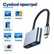 Адаптер Type-C - HDMI + VGA Stone 2 в 1 4K 30Hz для ноутбука (ST-H02) - изображение 7